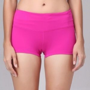 Lululemon Reversible Hot Pink Shorts